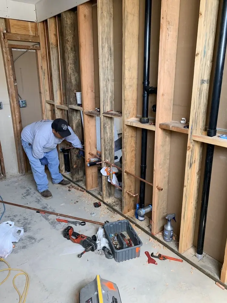 Commercial rough-in plumbing for Trenchless Sewer Repair in Willow Bend